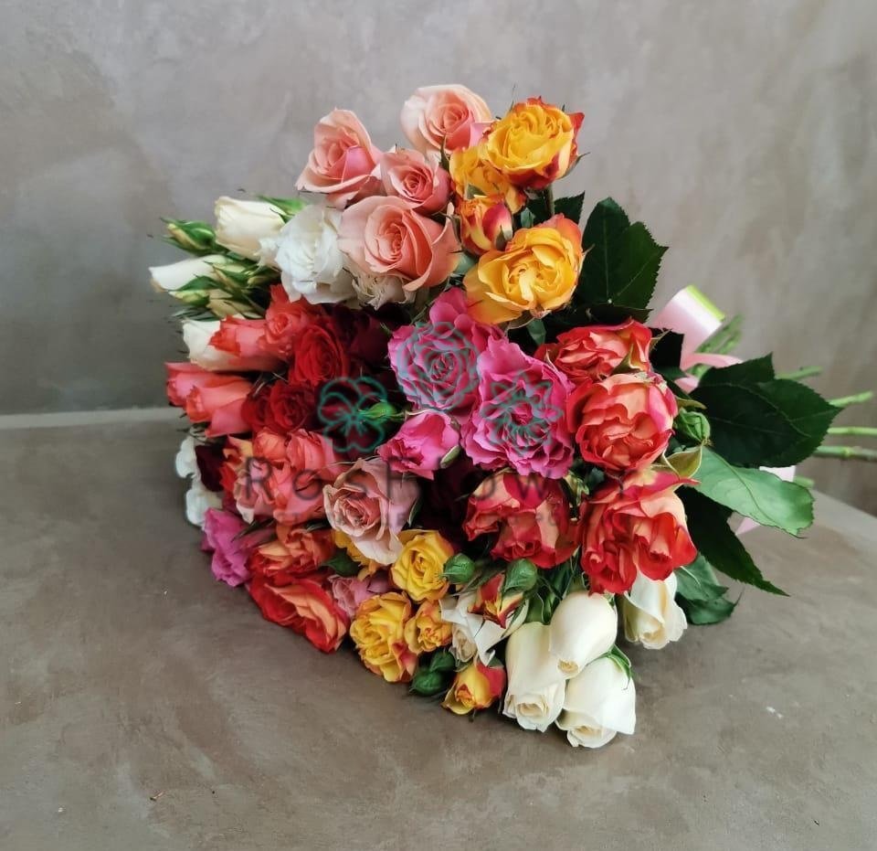 Букет цветов из: Розы в Талах