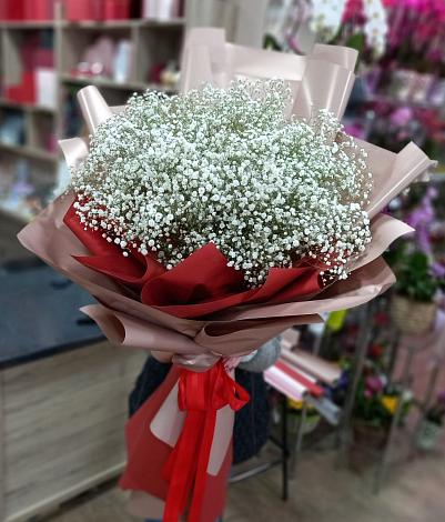 Букет цветов из: Гипсофила в Талах
