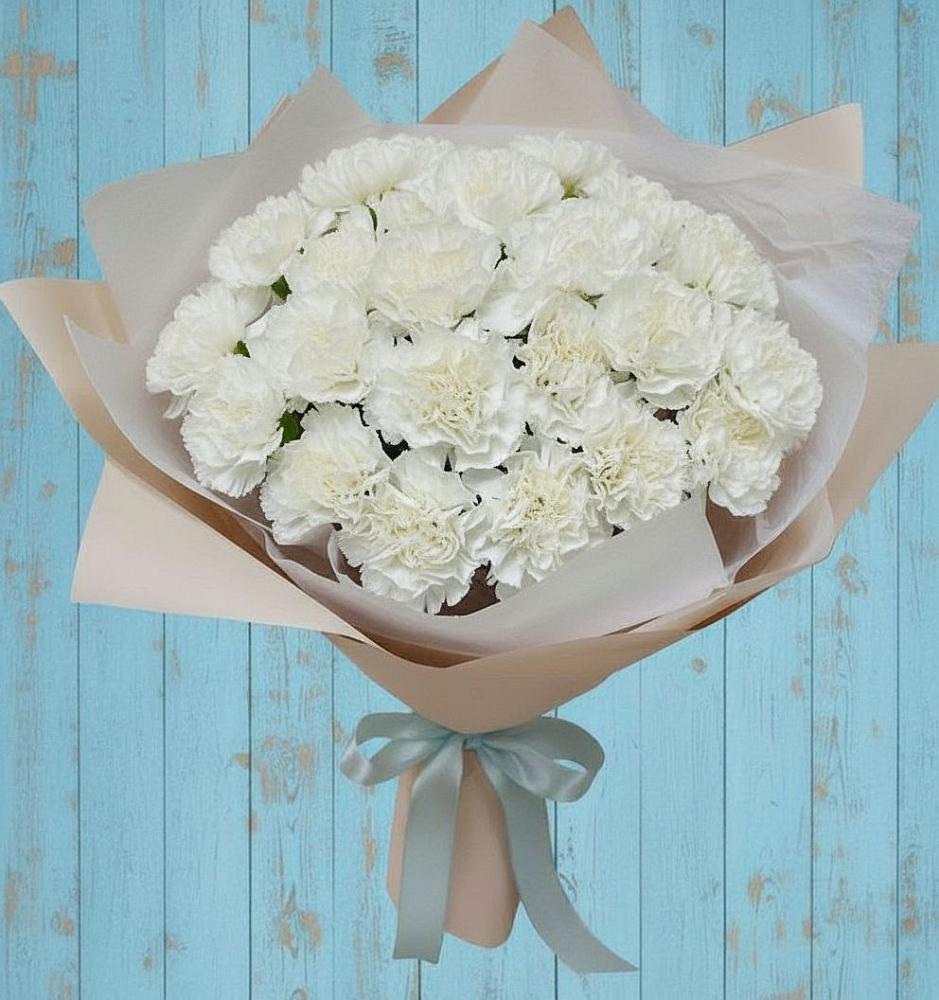 Букет цветов из: Гвоздики в Талах