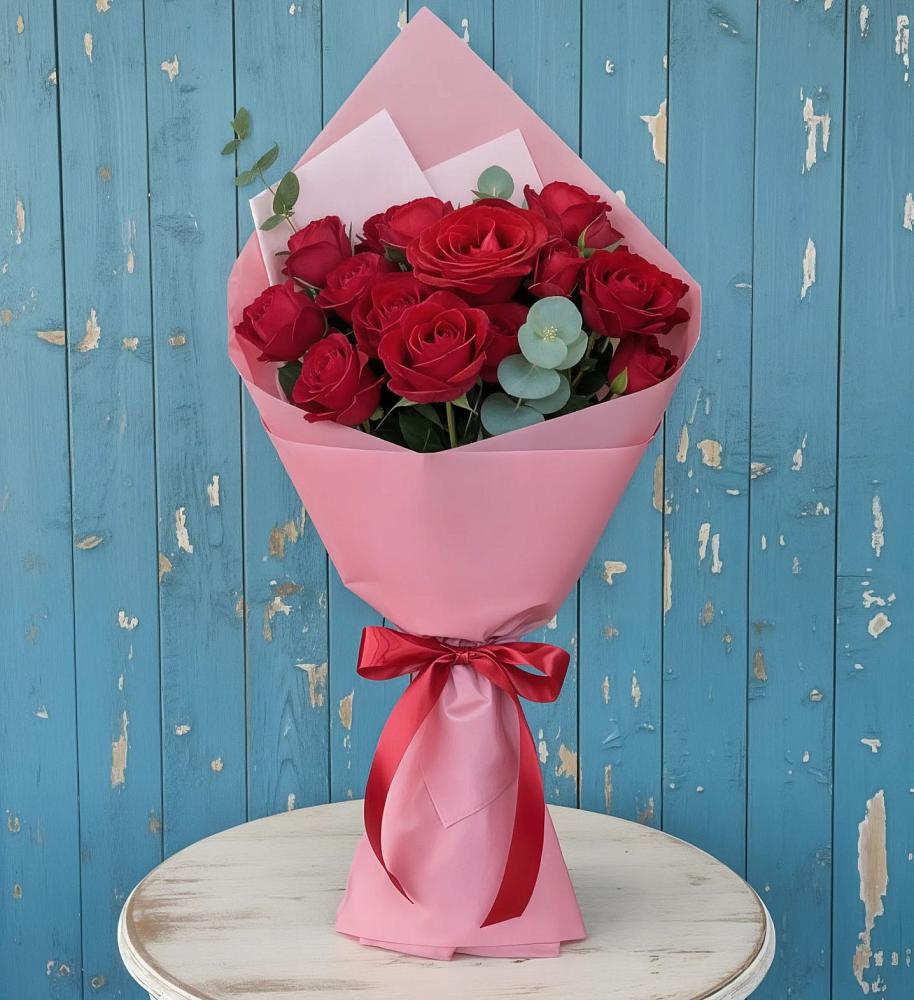 Букет цветов из: Розы в Талах