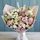 Букет цветов из: Альстромерии и Розы в Талах