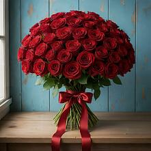 Букет Красные розы Блэк Меджик #REPLACE_PRED# Талах
