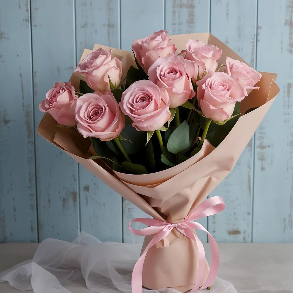 Букет цветов из: Розы в Талах