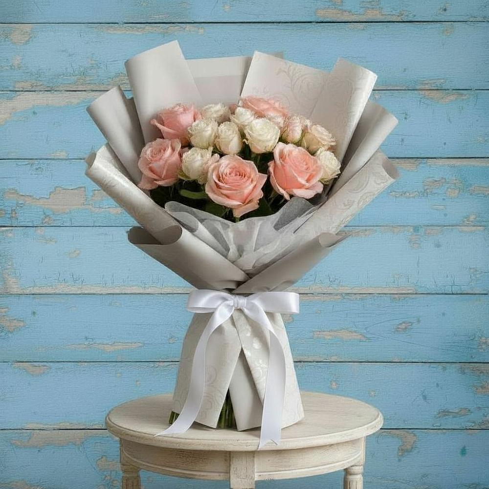 Букет цветов из: Розы в Талах