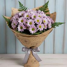 Букет цветов из:  Хризантемы в Талах