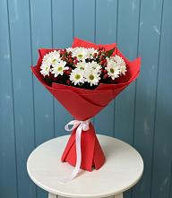 Букет цветов из:  Хризантемы #REPLACE_PRED# Талах