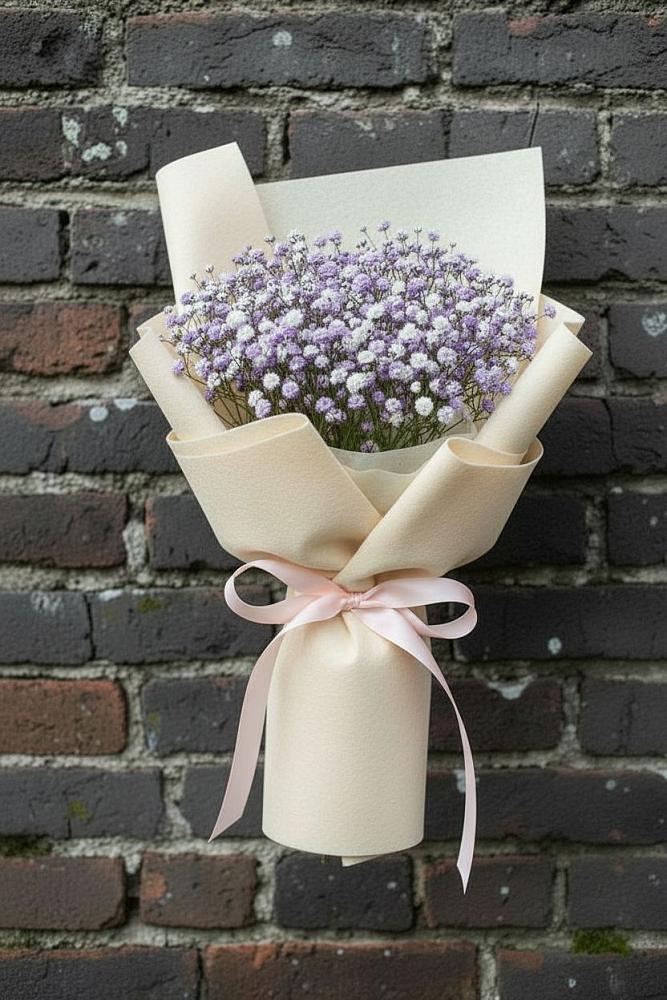 Букет цветов из: Гипсофила в Талах