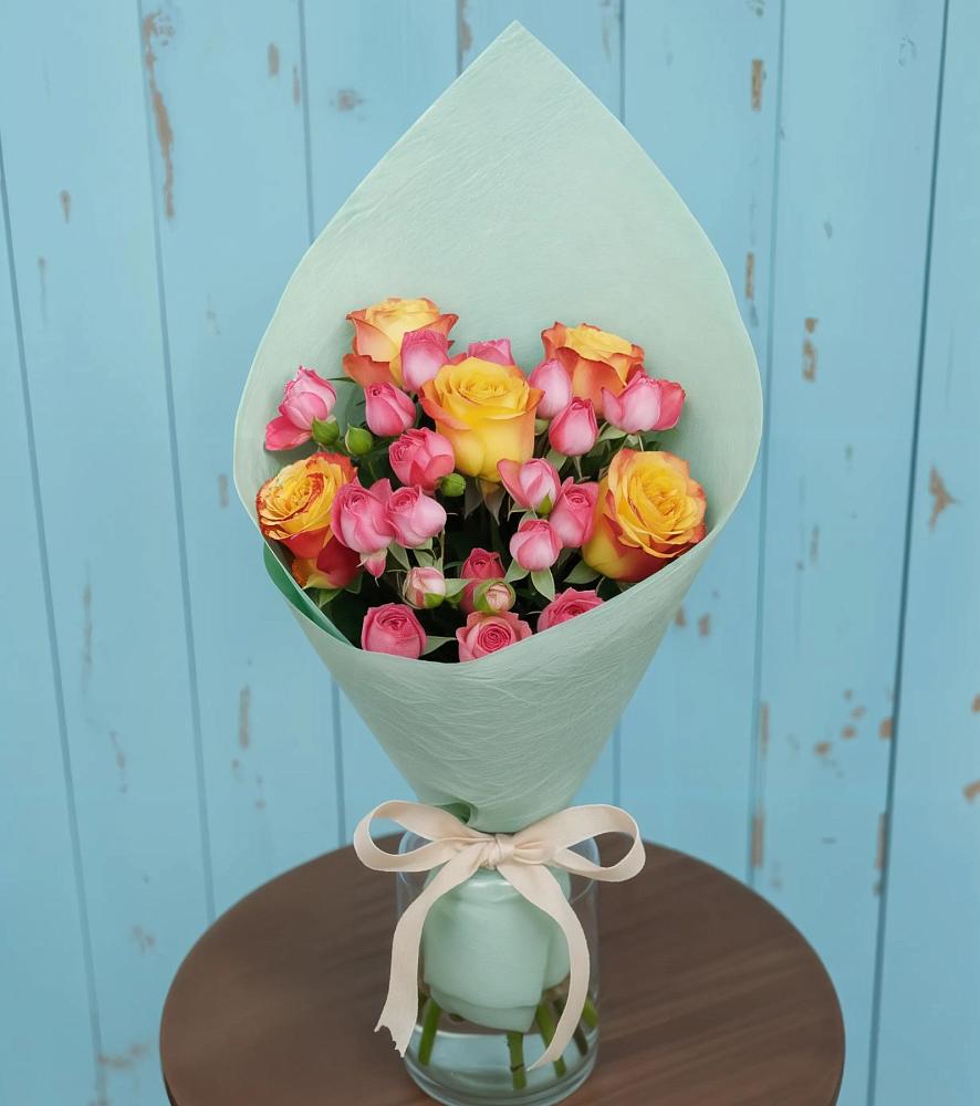 Букет цветов из: Розы в Талах