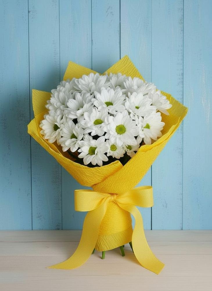 Букет цветов из: Хризантемы в Талах