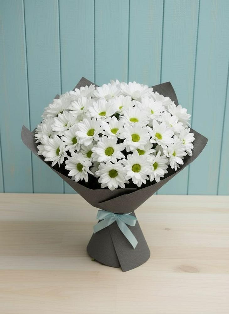 Букет цветов из: Хризантемы в Талах