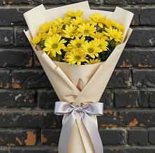 Букет цветов из:  Хризантемы в Талах