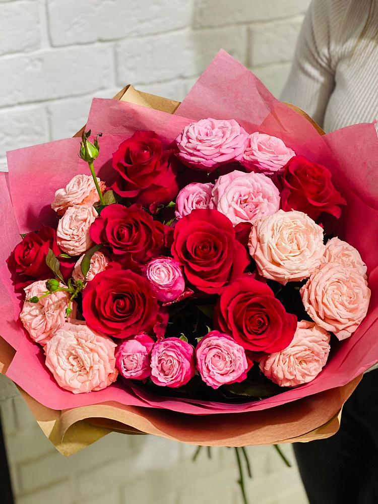 Букет цветов из: Розы в Талах