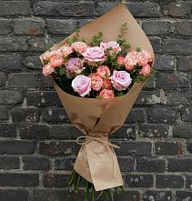 Букет цветов из:  Розы в Талах