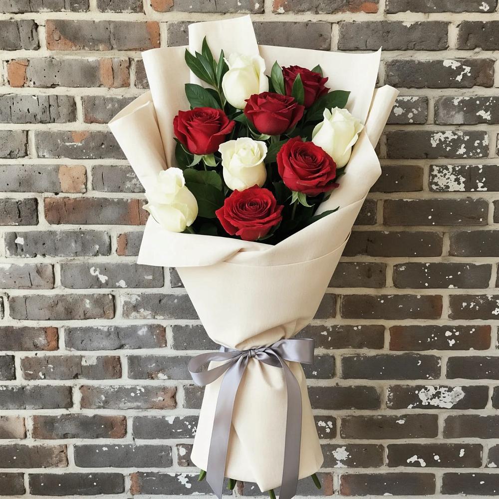 Букет цветов из: Розы в Талах