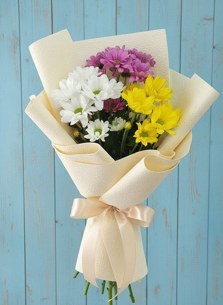 Букет цветов из: Хризантемы в Талах