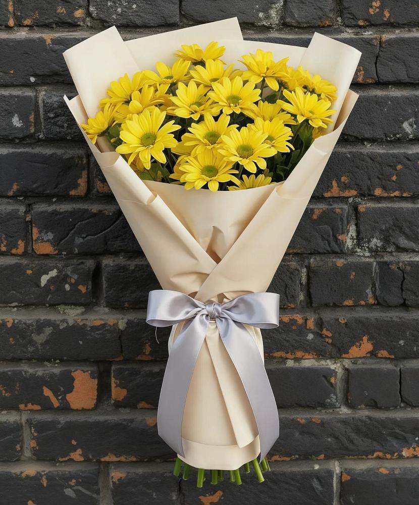 Букет цветов из: Хризантемы в Талах