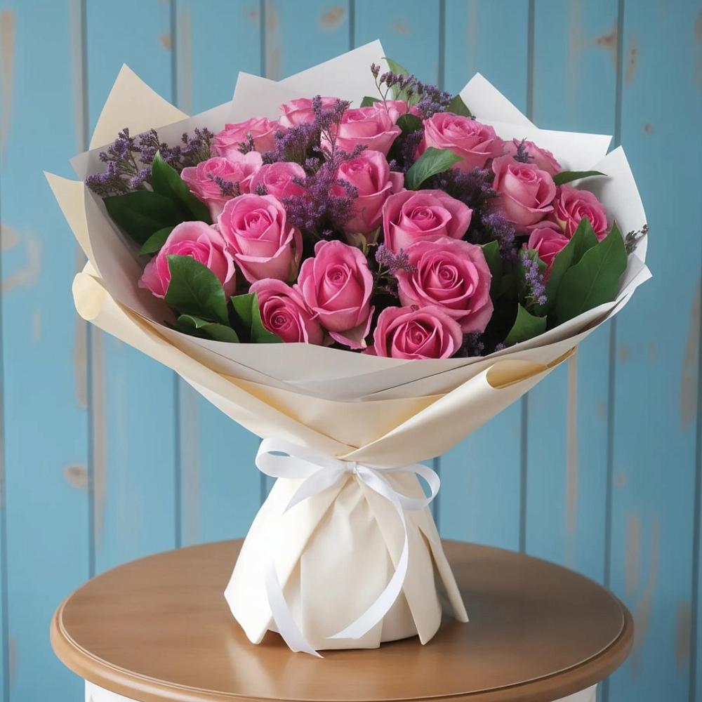 Букет цветов из: Розы в Талах