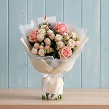 Букет цветов из:  Розы в Талах