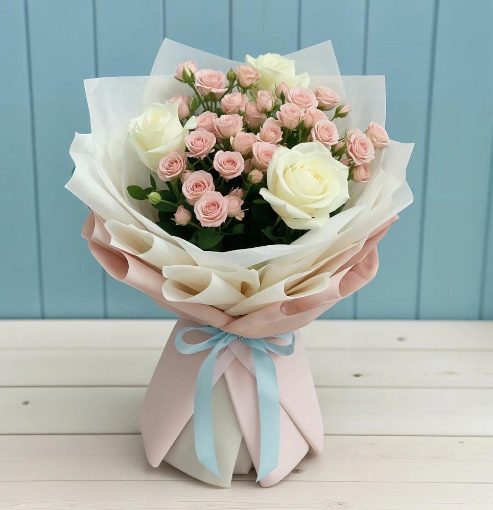 Букет цветов из: Розы в Талах