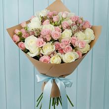 Букет цветов из:  Розы в Талах
