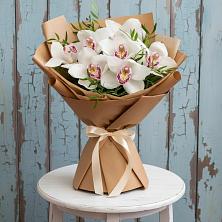 Букет цветов из:  Орхидеи и Розы в Талах